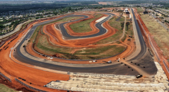 Obras para MotoGP 2026 atingem 60,2% de execução no Autódromo de Goiânia